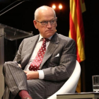 Carles Vilarrubi, durante un acto en el Liceu.