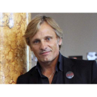 Viggo Mortensen, ayer, en el Festival de cine de San Sebastián.
