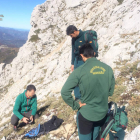 Un momento de la operación, facilitada por la Guardia Civil