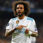 Marcelo continuará vistiendo la camiseta del Real Madrid una temporada más. JUANJO MARTÍN
