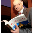 Vicente Fernández Vázquez, tras la presentación del libro.