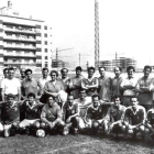 Primer partido del equipo en 1983 en la Puentecilla. DL