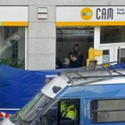 Sucursal de la CAM en la que Pere Puig Puntí acabó con la vida de dos empleados.