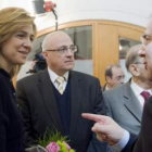La Infanta Doña Cristina entrega a la Fedea, en presencia de las autoridades, el premio de economía