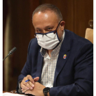 Courel, ayer en el Pleno. DE LA MATA