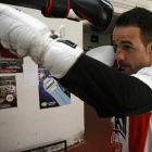 El mundo del boxeo que volcará en la velada a favor de Tejada. F. OTERO