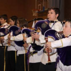 El concierto de bandas de Semana Santa a favor de Haití reunió a numeroso público.