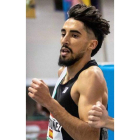 El atleta Saúl Ordóñez. DL