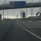 La autopista de Astorga fue inaugurada por Francisco Álvarez Cascos a principios de la Navidad
