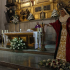 Nueva imagen de María Santísima del Mayor Dolor en su Soledad.