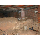 Imagen de la cripta en la que apareció el cadáver y que fue descubierta en abril de 1961 por Menéndez Pidal. DL