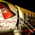 El último vuelo de Lagun Air aterrizó en León el 8 de octubre del 2008.