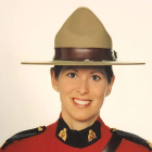 La policía montada del Canadá, Heidi Stevenson, que resultó muerta. RCMP HALIFAX