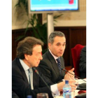 De Santigo-Juárez y Ángel Losada, director de comunicación
