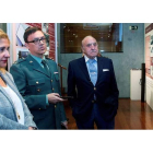 Emiliano Revilla, en la inauguración de la exposición. WIFREDO GARCÍA