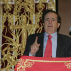 Juan José Lucas, en el transcurso del pregón pronunciado ayer.