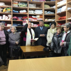 Menéndez bendice las nuevas dependencias. A.V.