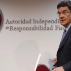 El presidente de la autoridad fiscal independiente AIREF, José Luis Escrivá, en una imagen de archivo.