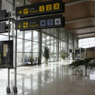 La utilización del aeropuerto de León es prácticamente simbólica respecto a su capacidad. RAMIRO