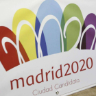 Cartel de la candidatura de Madrid para los Juegos de 2020.