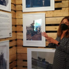 La directora del Museo de la Energía, en la inauguración. DL