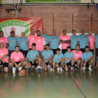Participantes en la última prueba de baloncesto. CAMPOS