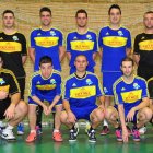 Formación del equipo del Melón C, virtual campeón de la competición liguera de la Asolefusa.