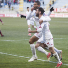 Los dos goles de Aridane mantiene a la Cultural en el grupo de cabeza de la tabla clasificatoria del Grupo I de la Segunda División B. FERNANDO OTERO0