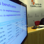 El director general de Medio Natural, José Ángel Arranz, en la presentación del balance.