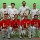 El Club de Frontenis El Paso repartió los puntos en las dos categorías