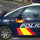 Vehículo de la Policía Nacional.