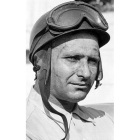 Fangio al volante del Maserati 250F, uno de los monoplazas más queridos por «El Chueco».