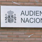 Acceso a la sede de la Audiencia Nacional, que investiga el caso. EFE