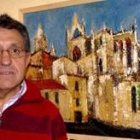 El artista leonés Román Martínez