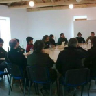 Un momento de la reunión celebrada el miércoles en Borrenes.