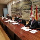 Comisión territorial contra la violencia de género celebrada esta mañana en León. JCYL
