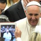 El papa Francisco, en una audiencia pública en el Vaticano.
