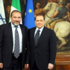 El ministro de Exteriores israelí, Avigdor Lieberman, se reunió ayer con el primer ministro Silvio B