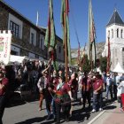 Los pendones recorriendo las calles marcaron el inicio de la feria. MARCIANO MARCIANO