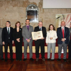El investigador recibió el premio de la Liga de Asociaciones de Periodistas del Camino de Santiago. DL