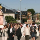 Los vecinos de Cabañas volverán a procesionar a Santa Ana el lunes.