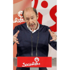 El secretario general del PSOE, Alfredo Pérez Rubalcaba.