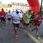 Cuarenta corredores participaron en la carrera.