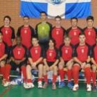 Un equipo  de fútbol sala de las Escuelas de  Gordón