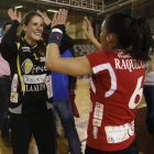 Dos referentes del Cleba: Raquel Caño y Cristina González.