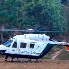 El helicóptero del rescate.