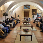 El encuentro organizado por el gobierno cántabro tuvo lugar en el Convento Soto de Iruz, en el valle del Pas. DL