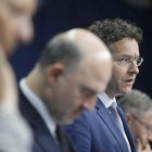 El presidente del Eurogrupo, Jeroen Dijsselbloem, ofrece detalles sobre el acuerdo.
