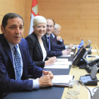 Sáez Aguado, en su comparecencia ante la Comisión de Economía y Hacienda de las Cortes. R. GARCÍA