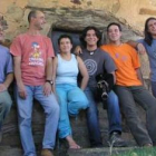 Los componentes de la banda de folk Gandalf.